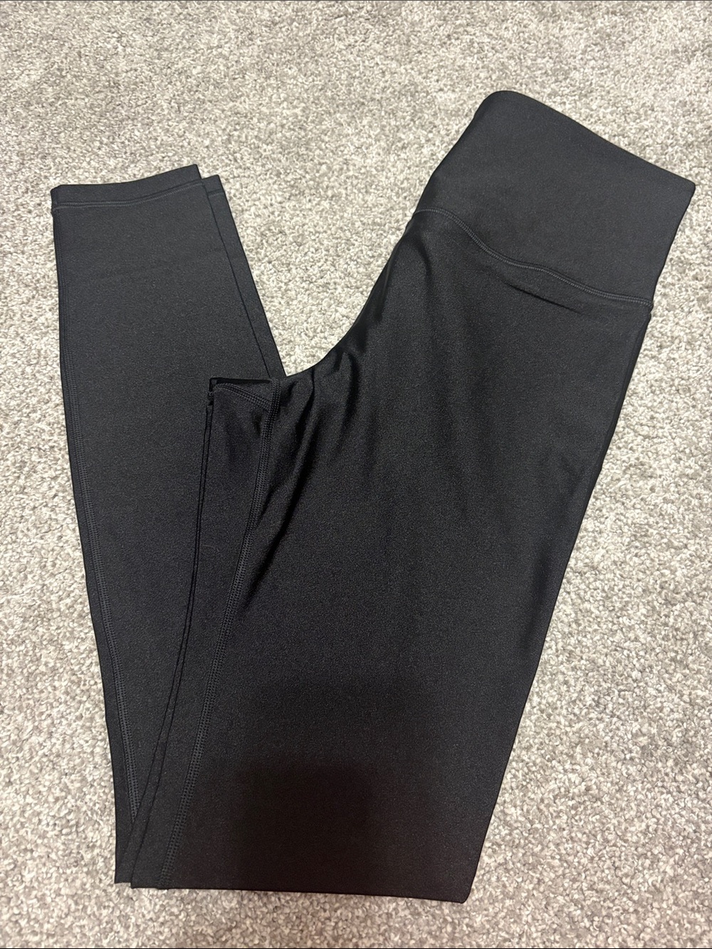 NWOT Athleta Black Elation Sheen Tight 7/8 Leggings